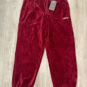 Levi's Kids Maroon Jogger Pants